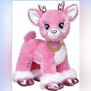Build A Bear Pink Plush Unicorn Toy - Soft Kids Stuffed Animal